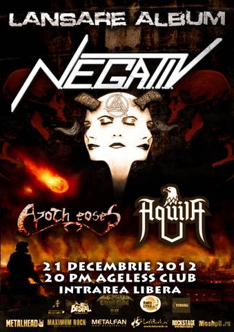 Concert N.e.g.a.t.i.v., Aquila, Apotheoses la Bucuresti